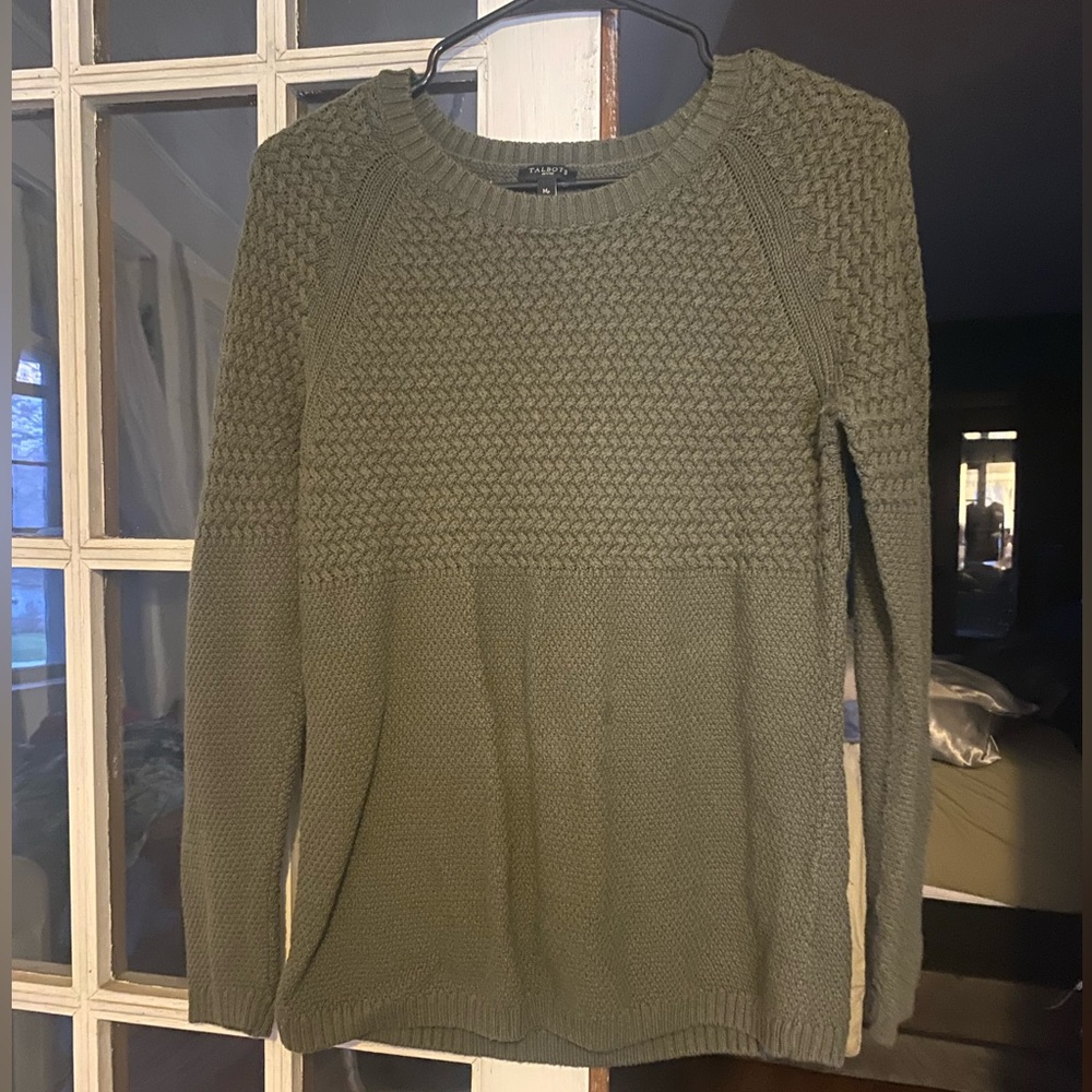 Olive green top from Talbots MP